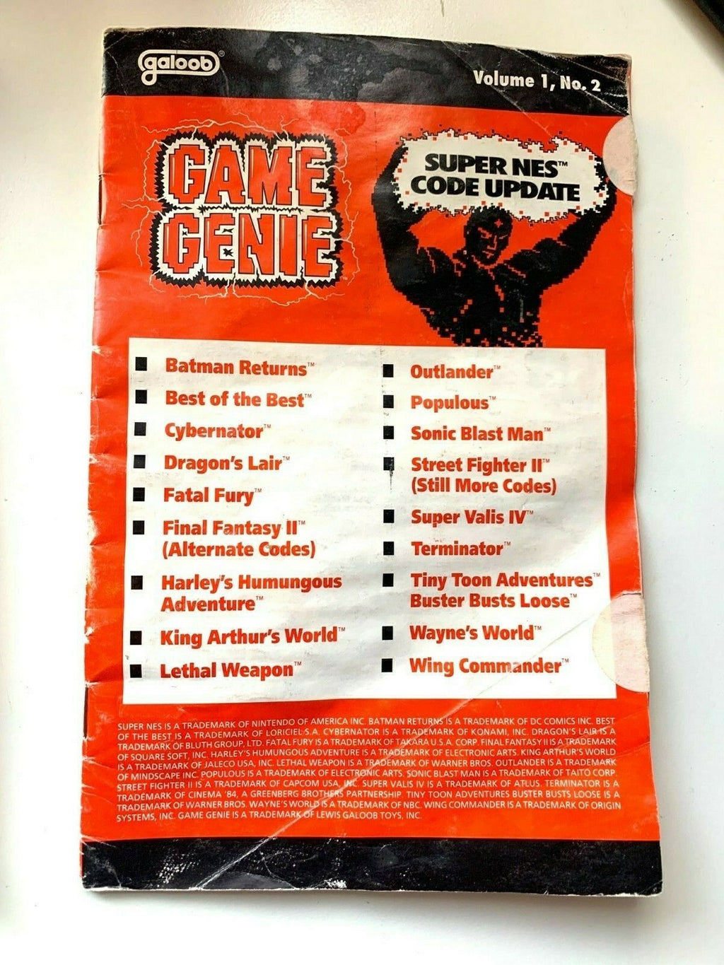 Super Nintendo SNES Game Genie Code Update Books - Vol. 1 No 1 2 3 & 4 –  The Game Island