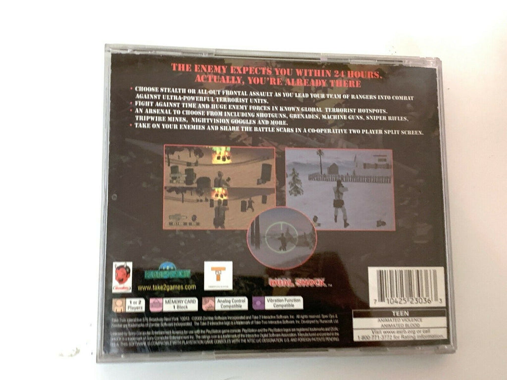 Spec Ops Stealth Patrol Ps1 Ps2 Playstation Game Complete The Game Island 6209