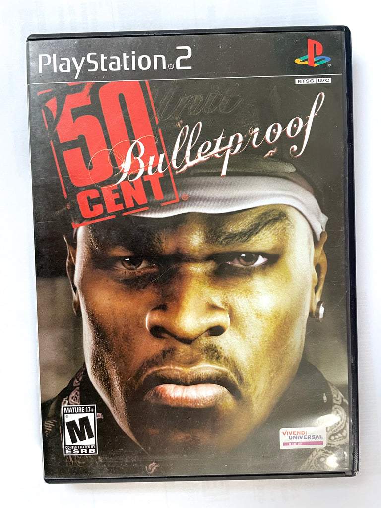 50 Cent Bulletproof Sony Playstation 2 PS2 Game – The Game Island
