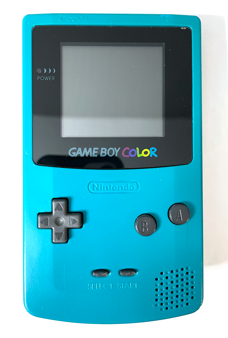 afskaffe lærling Af storm Nintendo Game Boy Color Blue Game Console