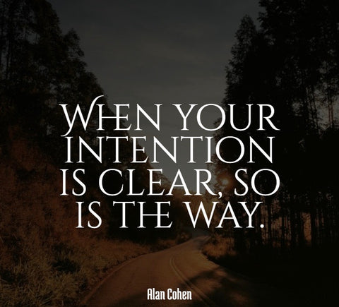 Set your intention - A beginners guide on how to manifest.