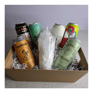 Protein & Beer Gift Box – Beer gift baskets – Canada delivery – US delivery  - BroCrates USA