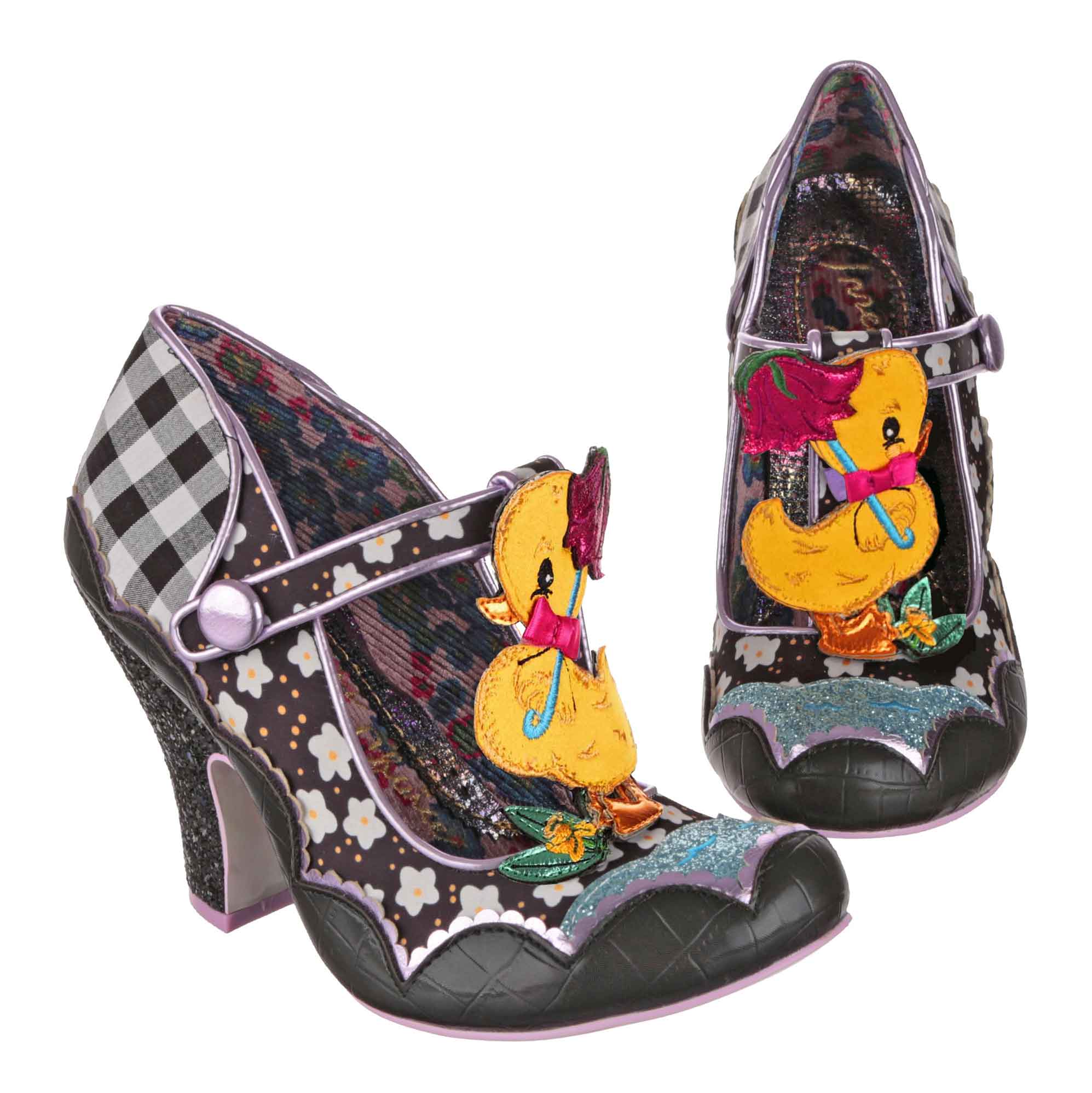 Irregular Choice Ghost Haunted House Halloween Heels Shoes 41 10 Rare