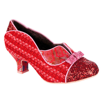 Irregular Choice High Tea Iridescent Sequins Party Heels Shoes EU