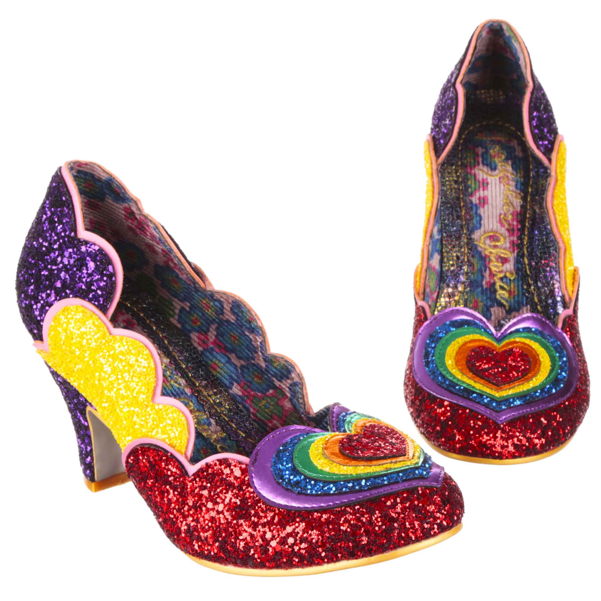 Rainbow Of Love | Mid Heel Shoes | Irregular Choice