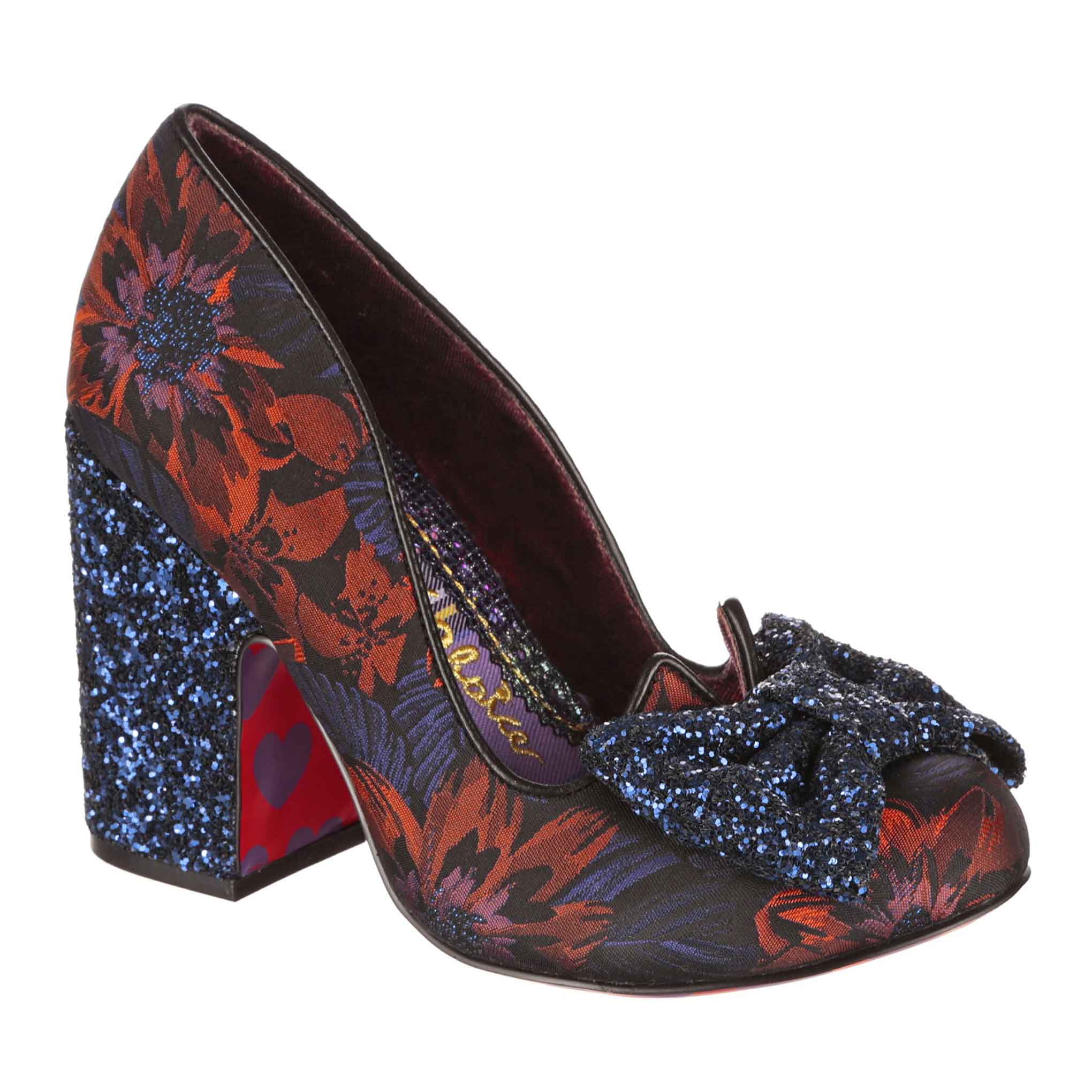 Velvet heels IRREGULAR CHOICE Multicolour size 40 EU in Velvet - 30622271