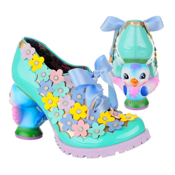 Irregular Choice *SCREW YOU BEARS* Bandaged Babe Mint – Daisy Mae Boutique