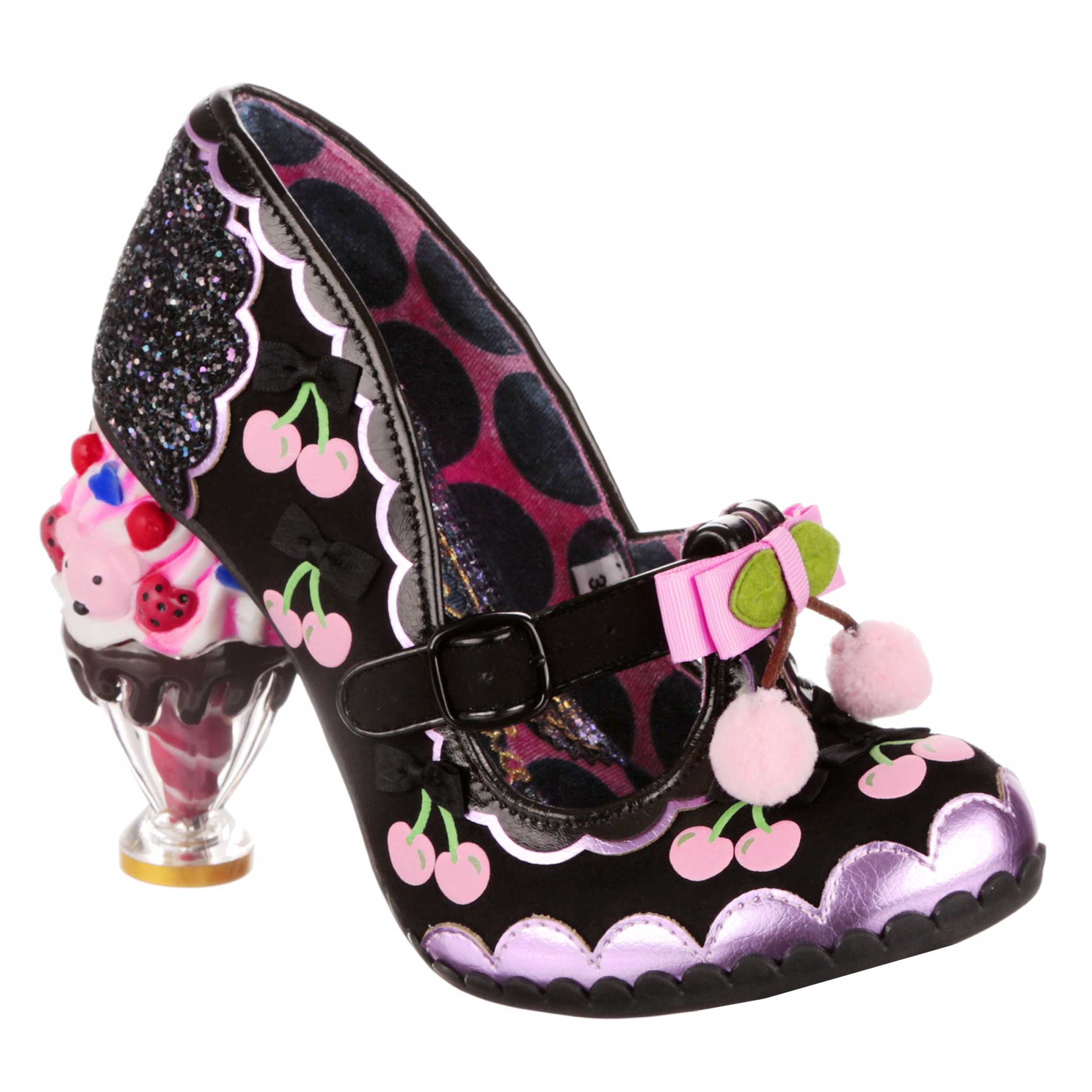 Irregular Choice Bandaged Babe Mint Bear Concept Heel Shoes