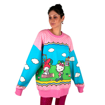 Hello Cosy Sweatshirt, Hello Kitty Oversized Jumper