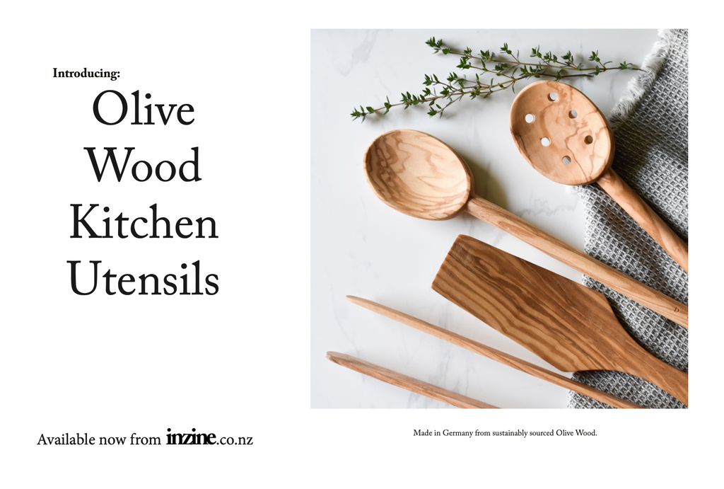 Olive Wood Kitchen Utensils Inzine