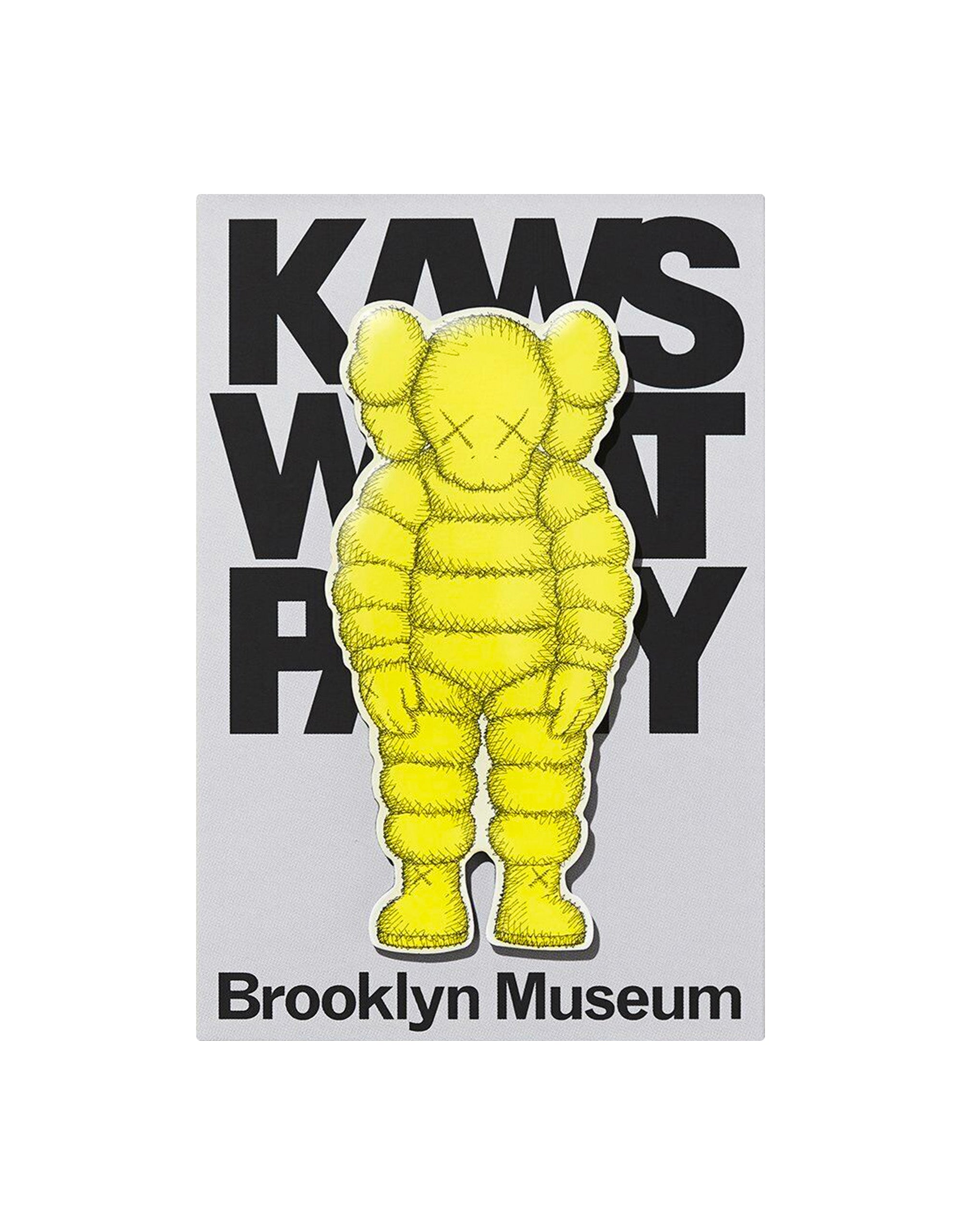 KAWS - Brooklyn Museum WHAT PARTY Chum Pink Magnet – TOY TOKYO