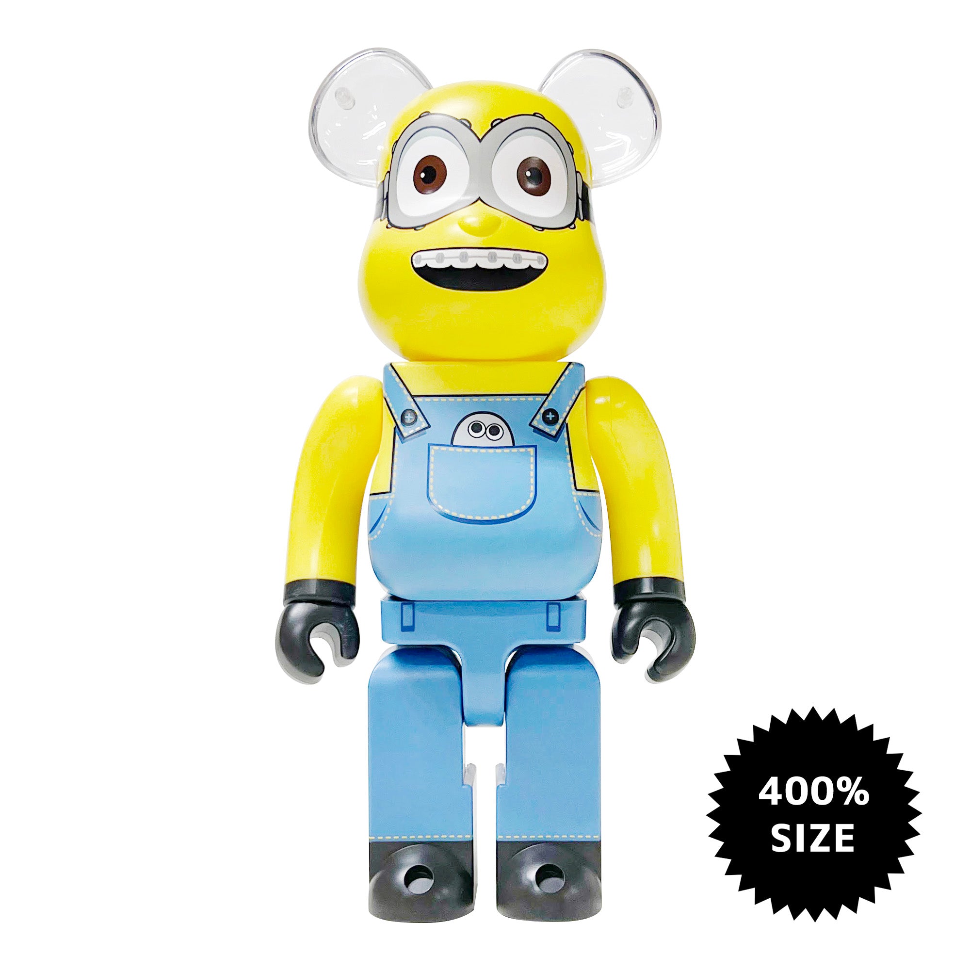 MEDICOM TOY: BE@RBRICK - Minions Dave Chrome 100% & 400% – TOY TOKYO