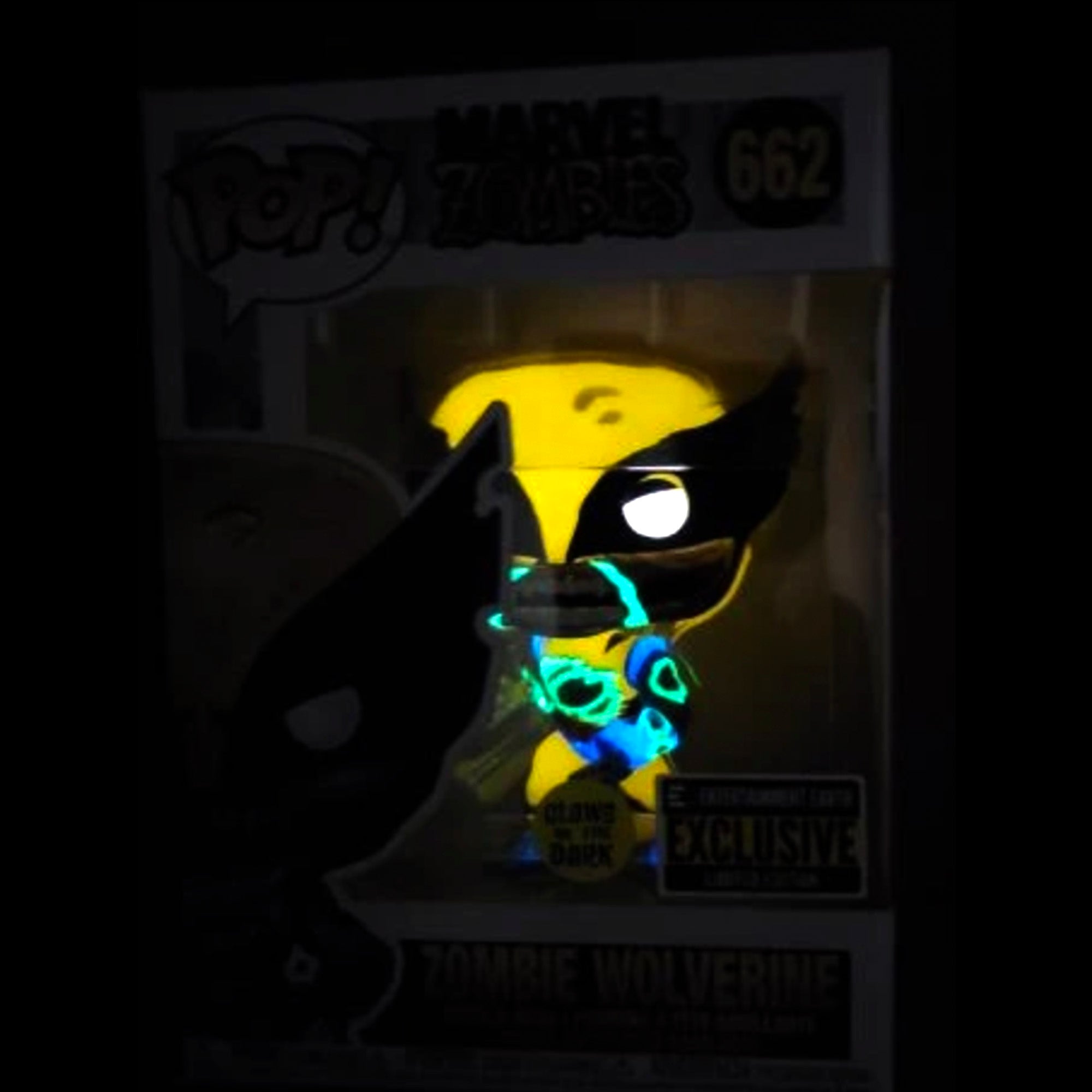 glow in the dark zombie wolverine