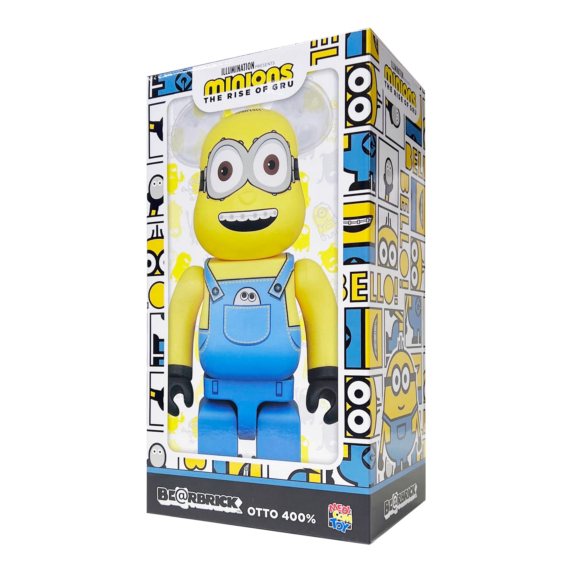 Medicom Toy Be Rbrick Minions The Rise Of Gru Otto 400 Toy Tokyo