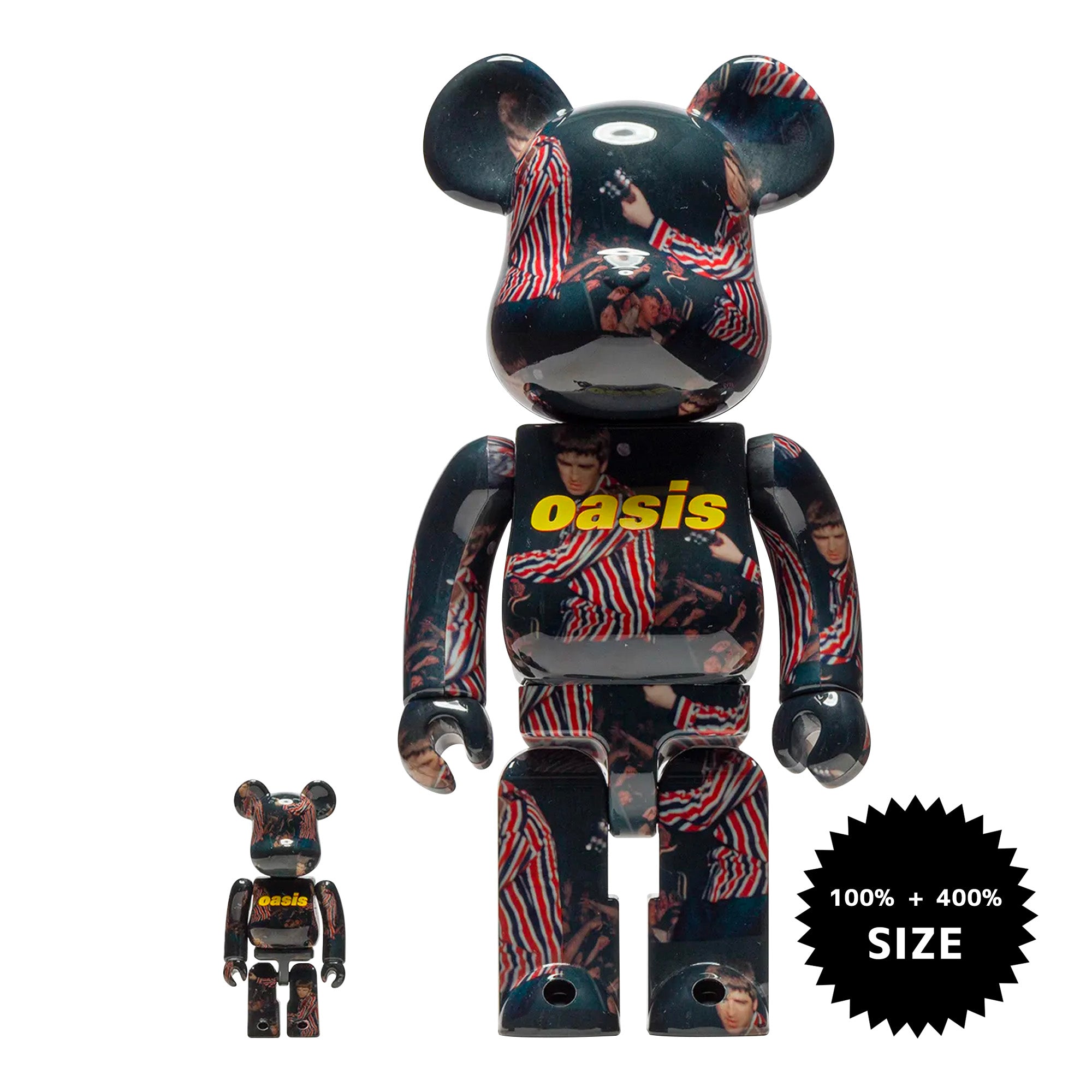 OASIS × BE@RBRICK 1000% BLACK-