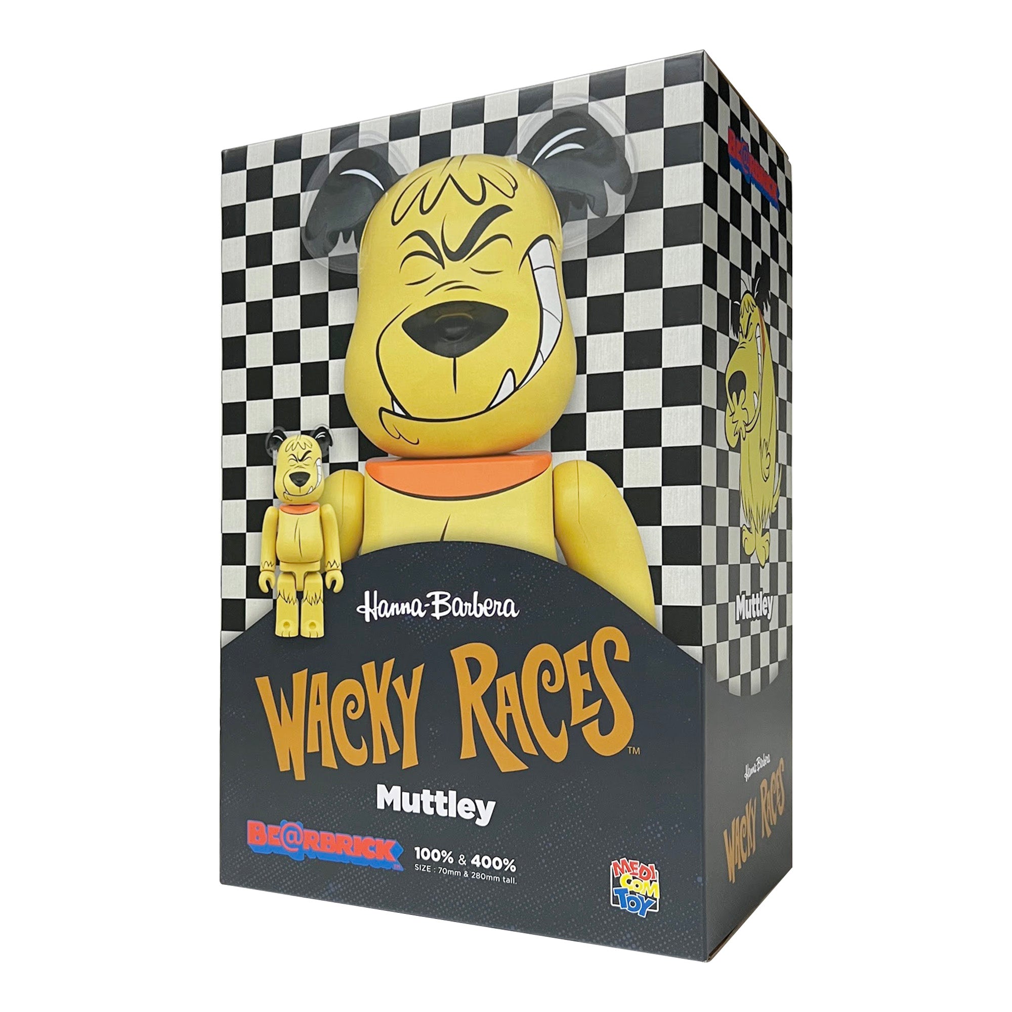 新品未開封BE@RBRICK Muttley(ケンケン) 100％ & 400％ 買い誠実 feeds