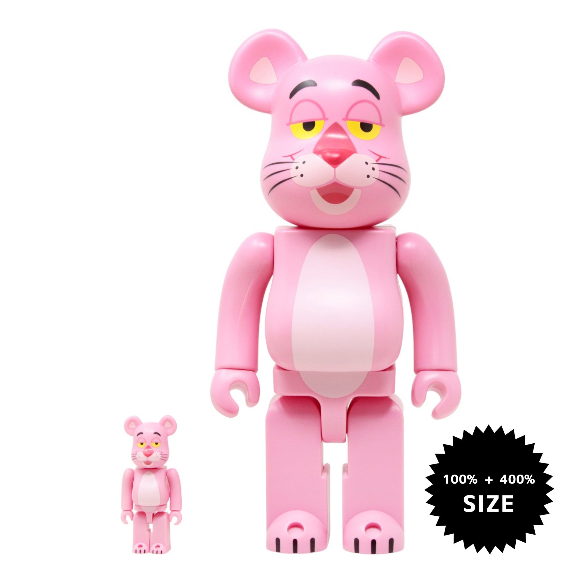 BE＠RBRICK PINK PANTHER 100％ & 400％