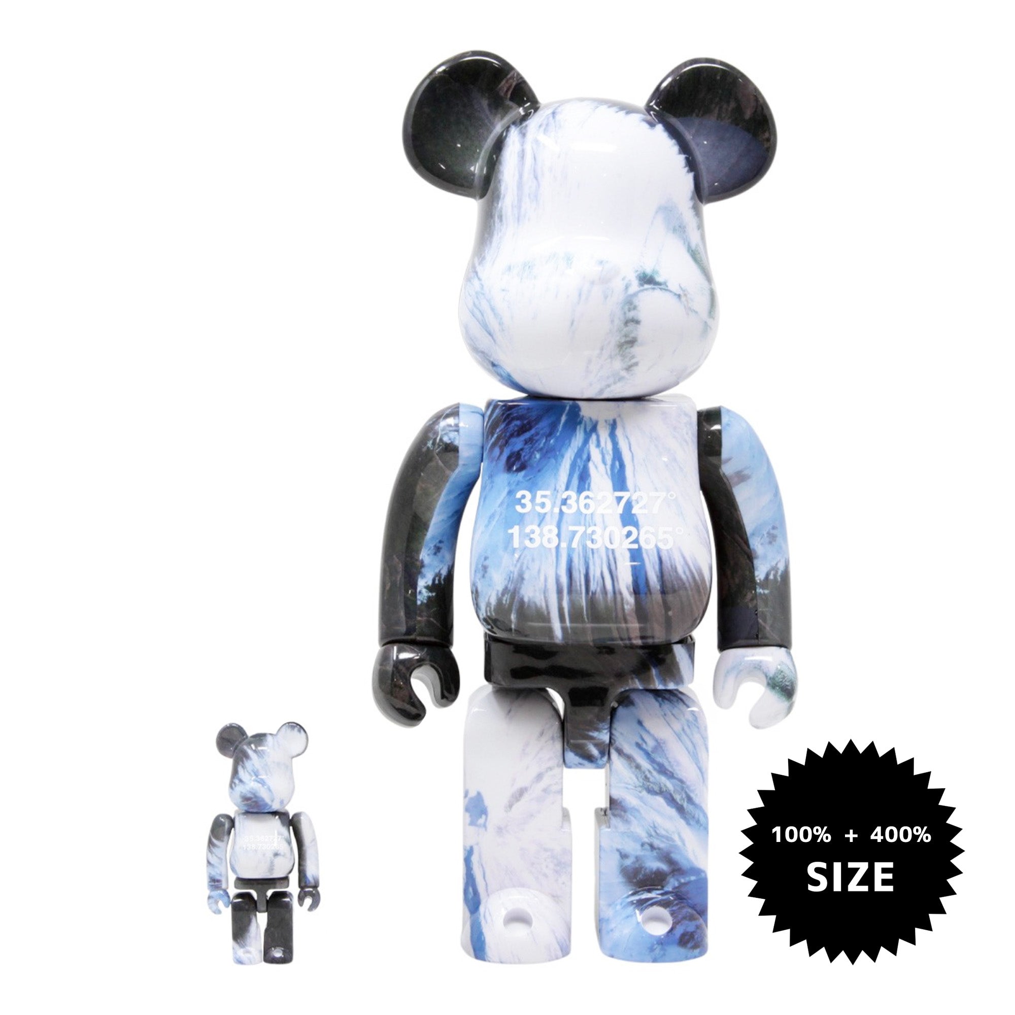 MEDICOM TOY: BE@RBRICK - Benjamin Grant Overview Fuji 1000% – TOY