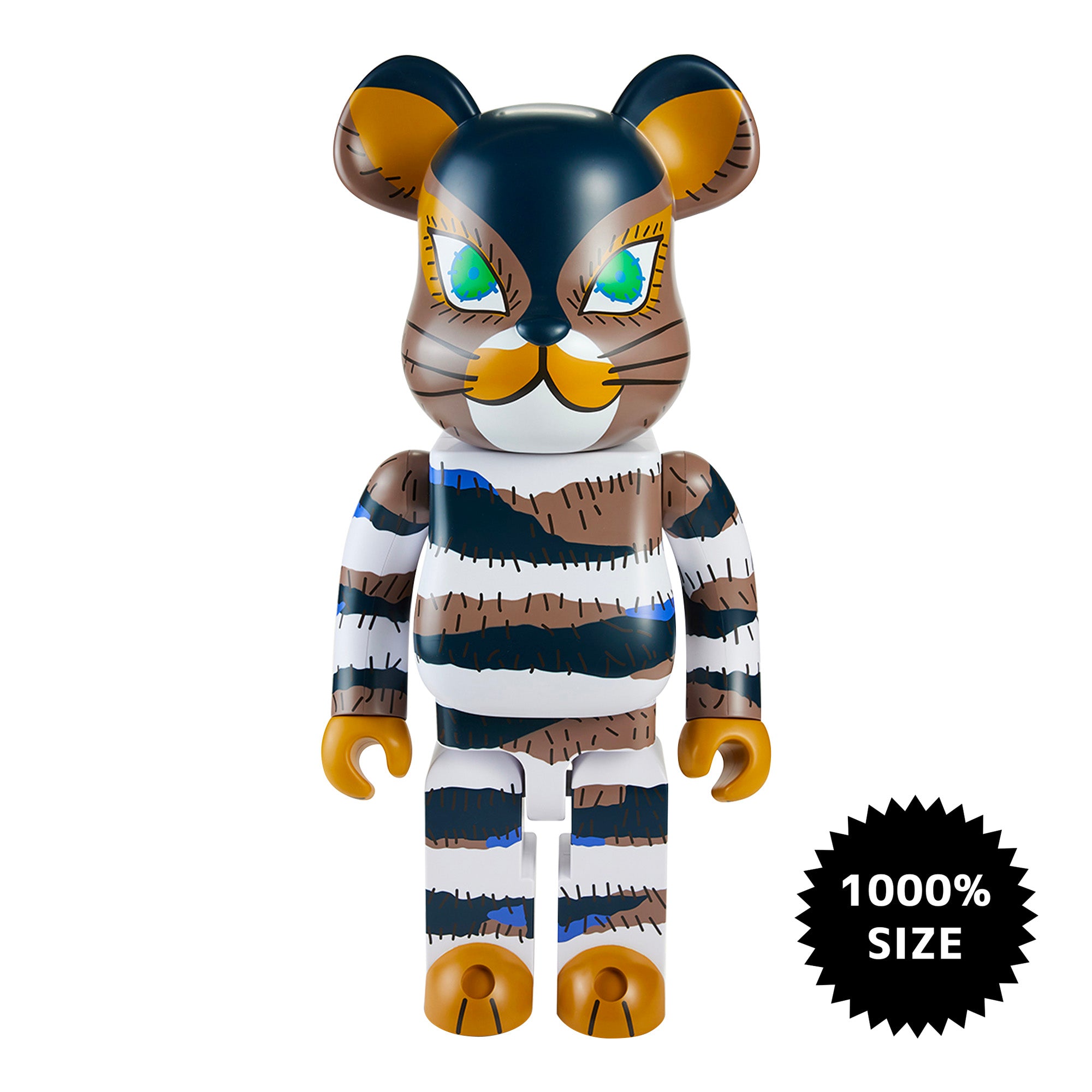 MEDICOM TOY: BE@RBRICK - First Generation Tiger Mask 1000% – TOY TOKYO