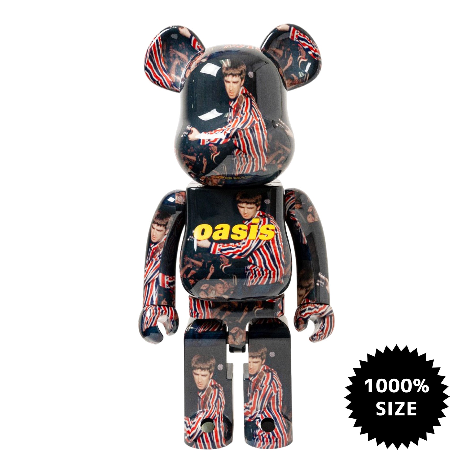 MEDICOM TOY: BE@RBRICK - Oasis Knebworth 1996 Liam Gallagher 100