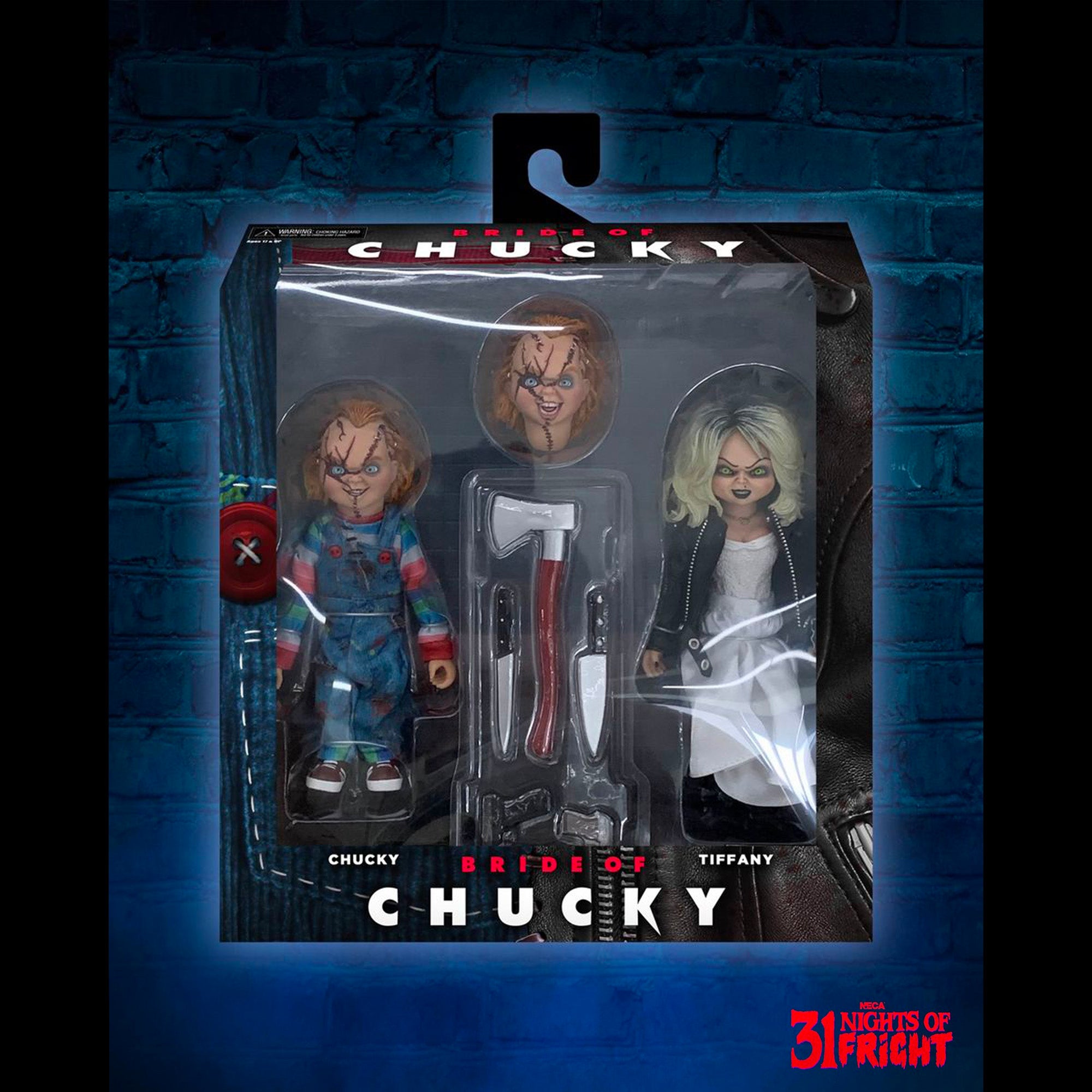 neca chucky and tiffany 2 pack