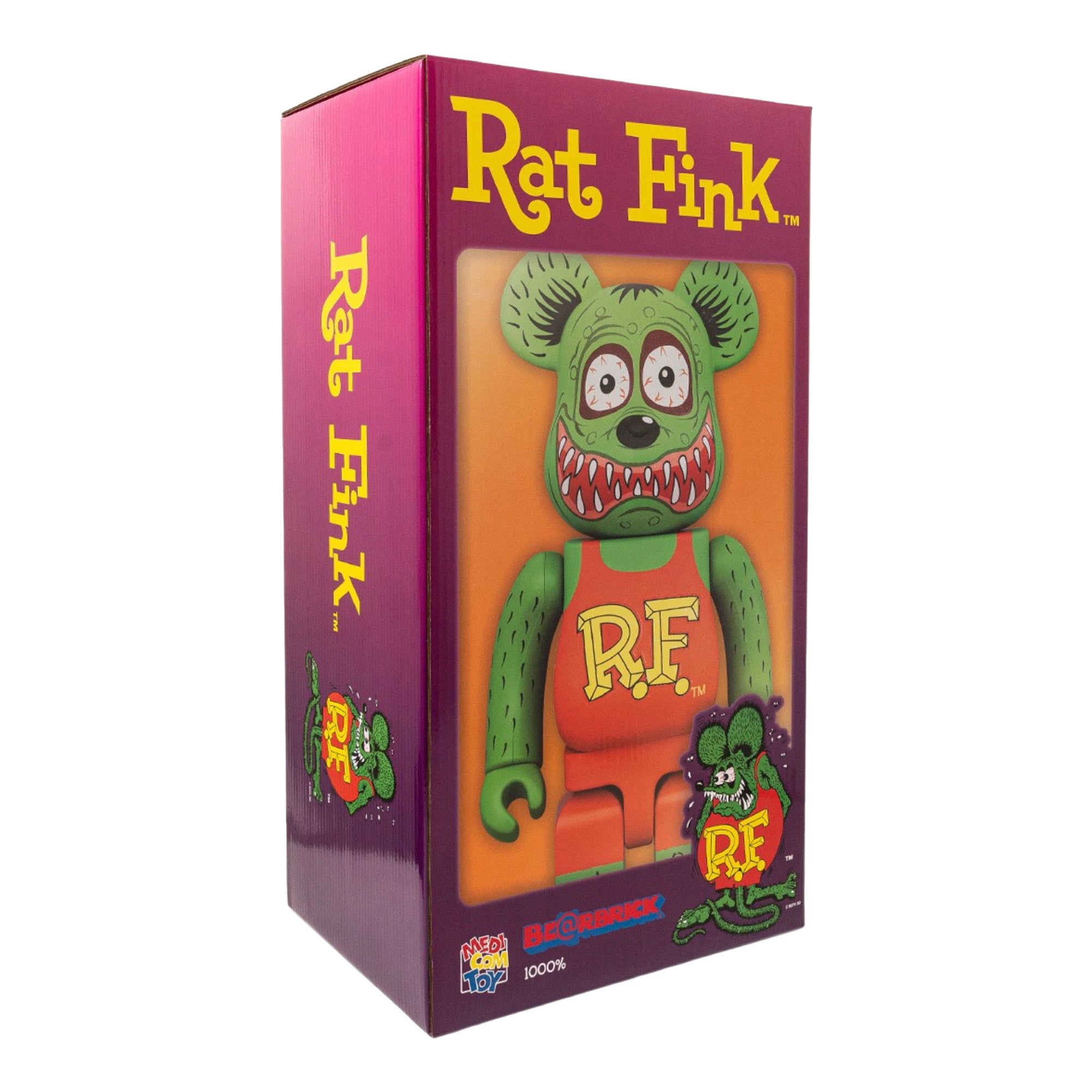 MEDICOM TOY: BE@RBRICK - Rat Fink 1000%