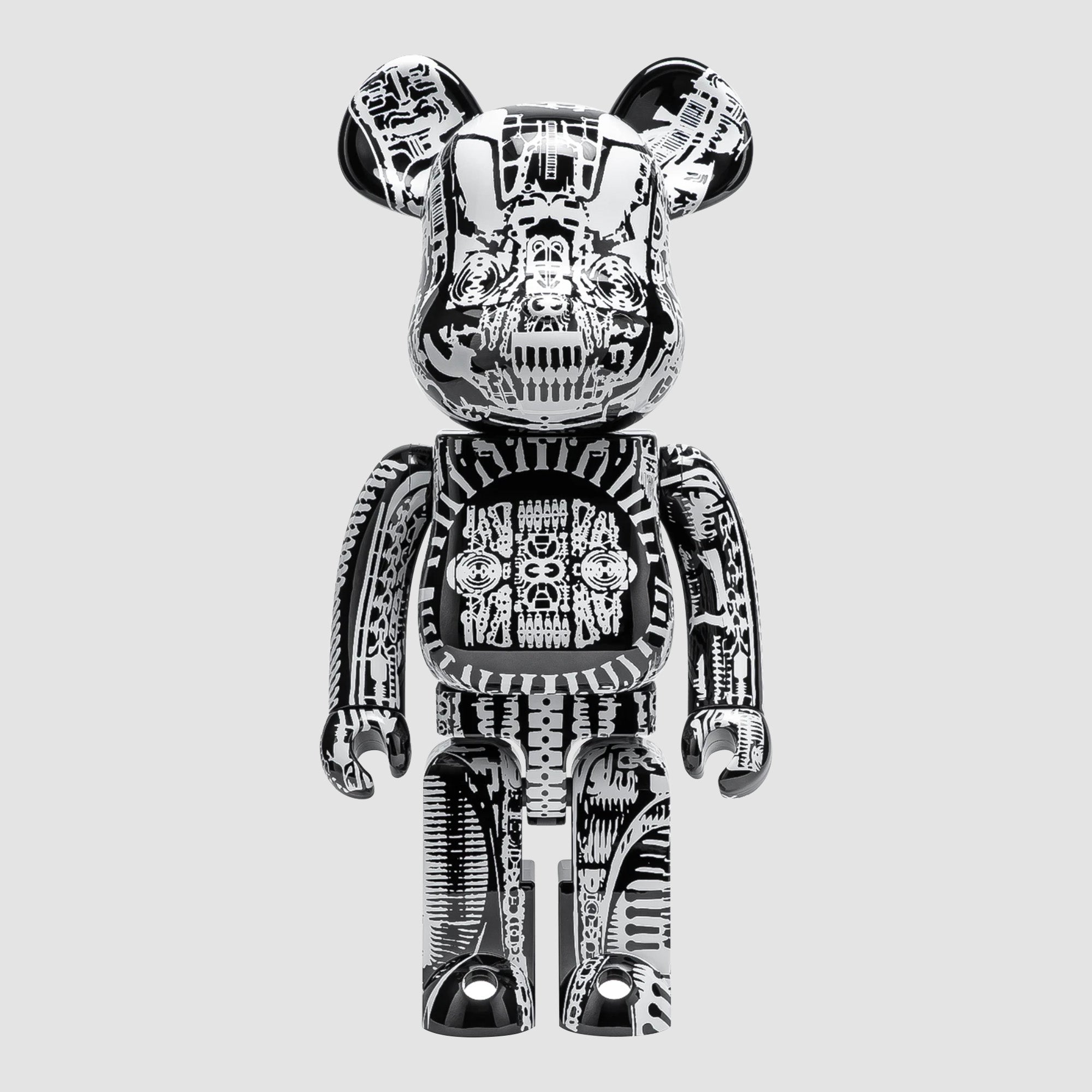 BE@RBRICK B@BY BLACK & WHITE CHROME1000% - フィギュア