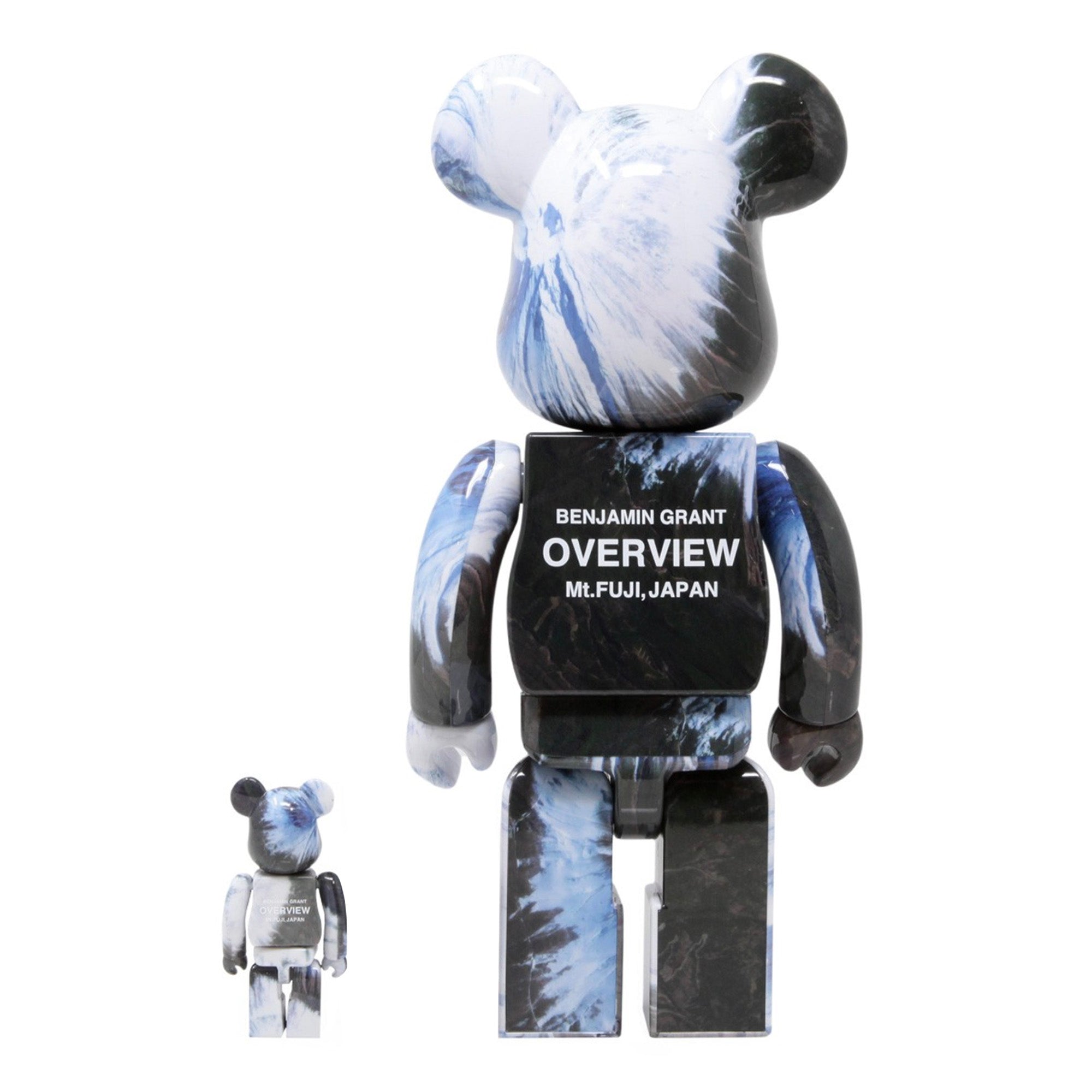 MEDICOM TOY: BE@RBRICK - Benjamin Grant Overview Fuji 100% & 400