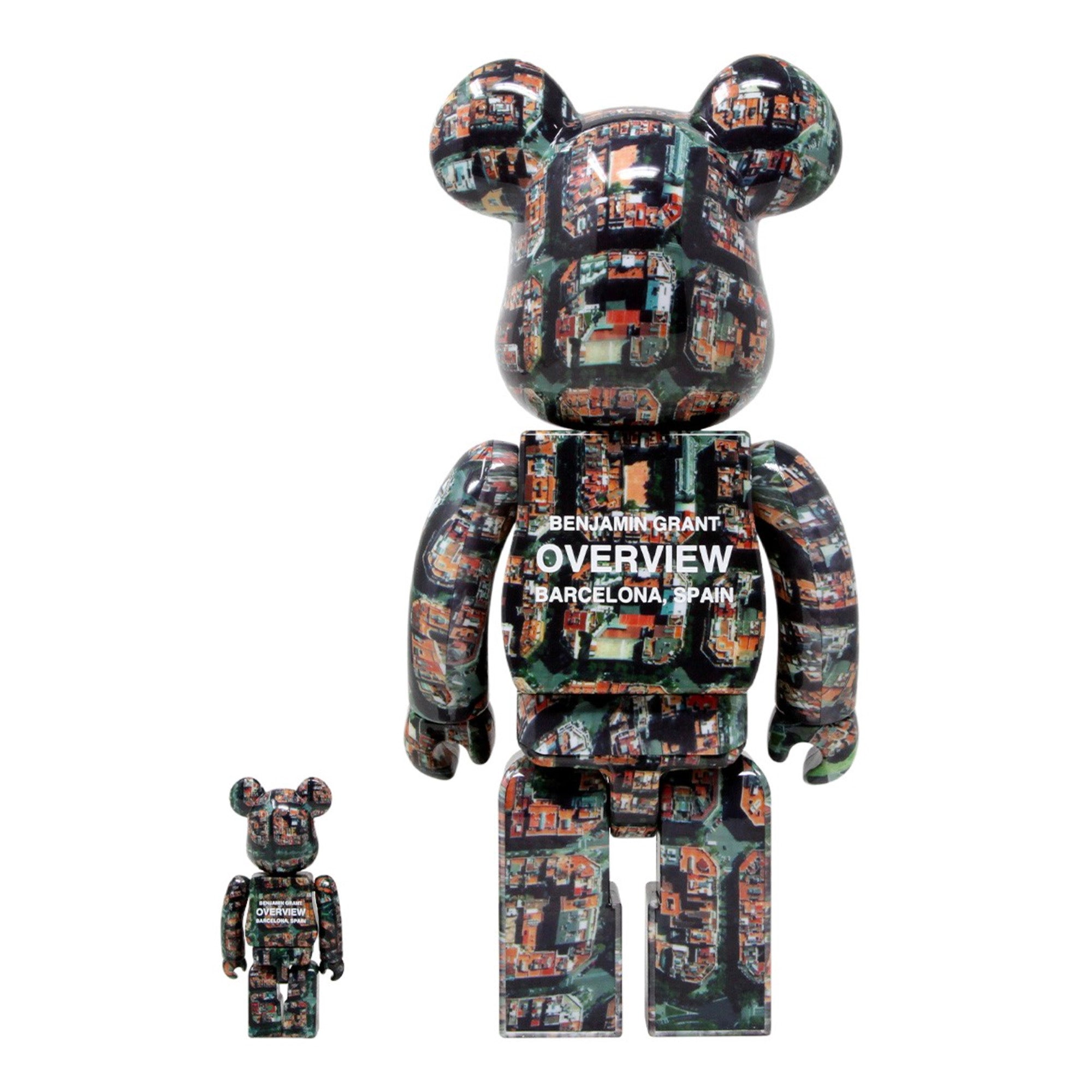 MEDICOM TOY: BE@RBRICK - Benjamin Grant Overview Barcelona 100% & 400%