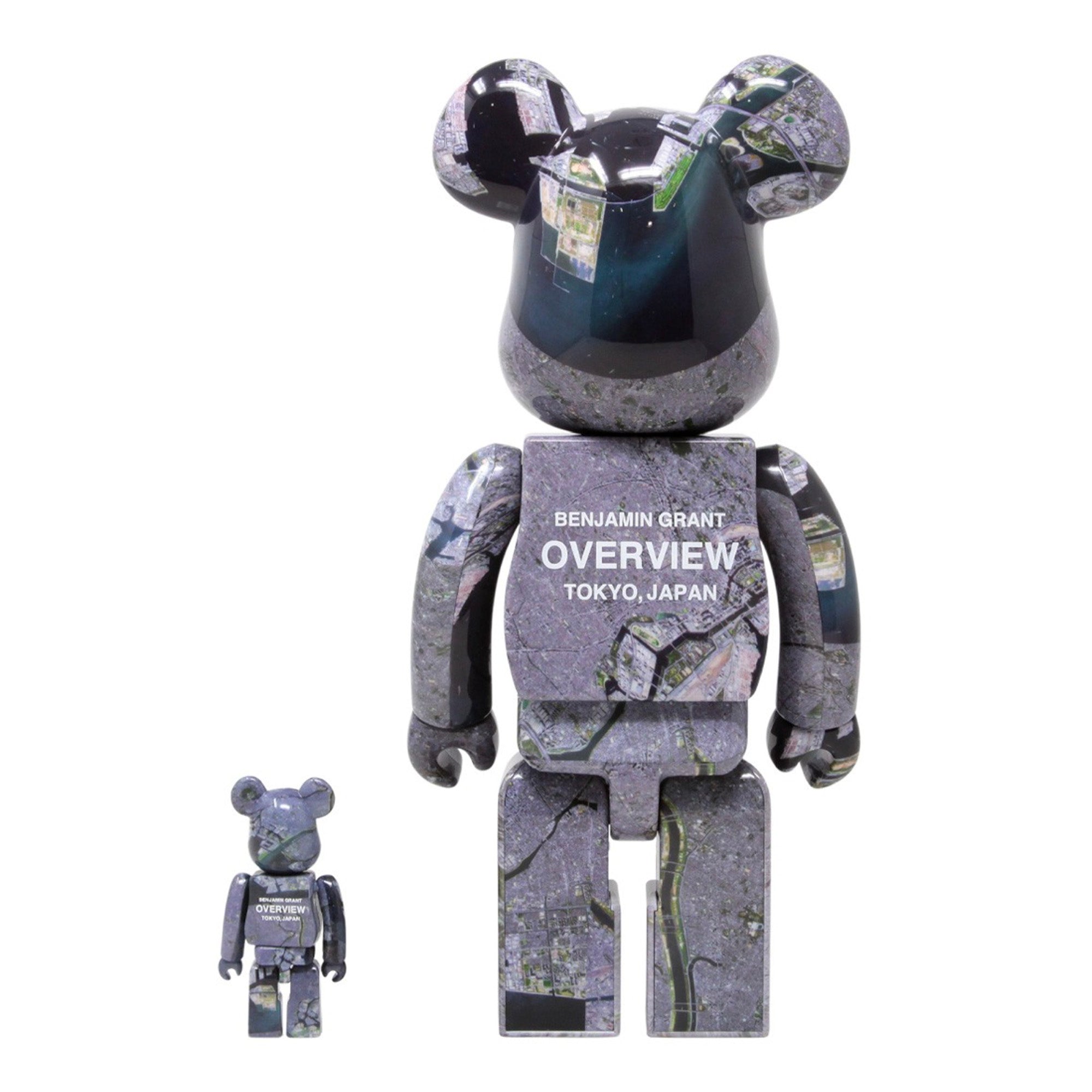 MEDICOM TOY: BE@RBRICK - Benjamin Grant Overview Tokyo 100% & 400%