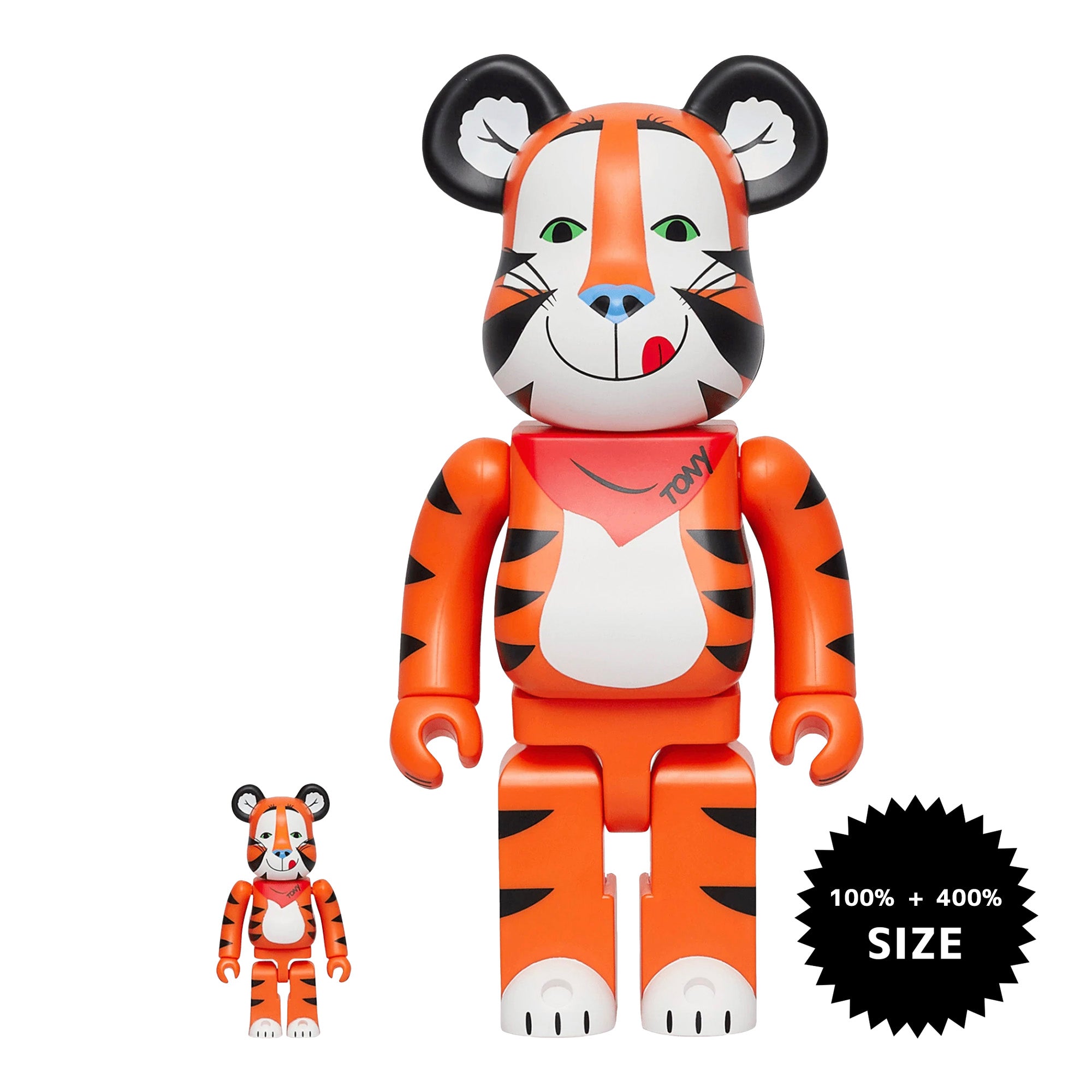 MEDICOM TOY: BE@RBRICK - Tony The Tiger Vintage 1000% – TOY TOKYO