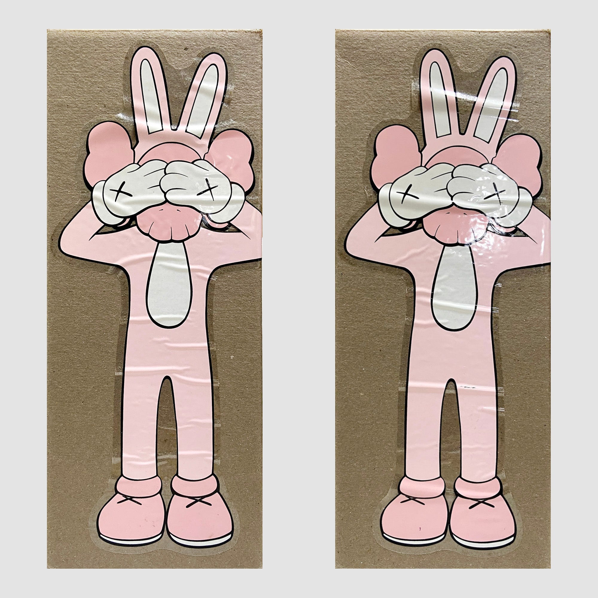 KAWS ACCOMPLICE BLACK Ver. うさぎ-