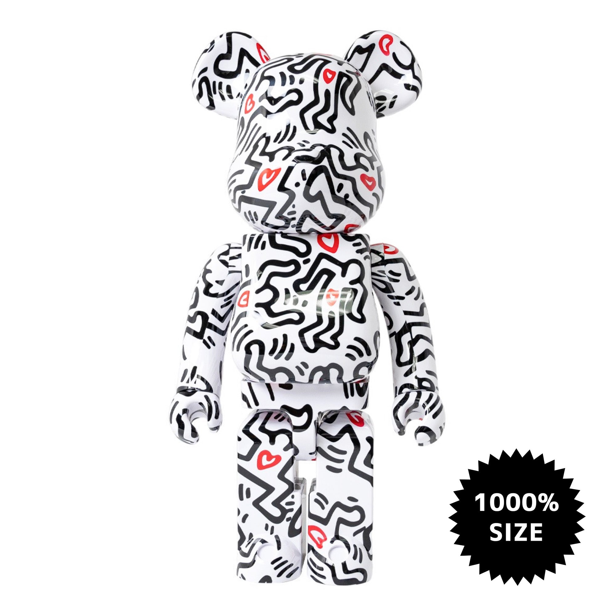 MEDICOM TOY: BE@RBRICK - Keith Haring #8 1000%