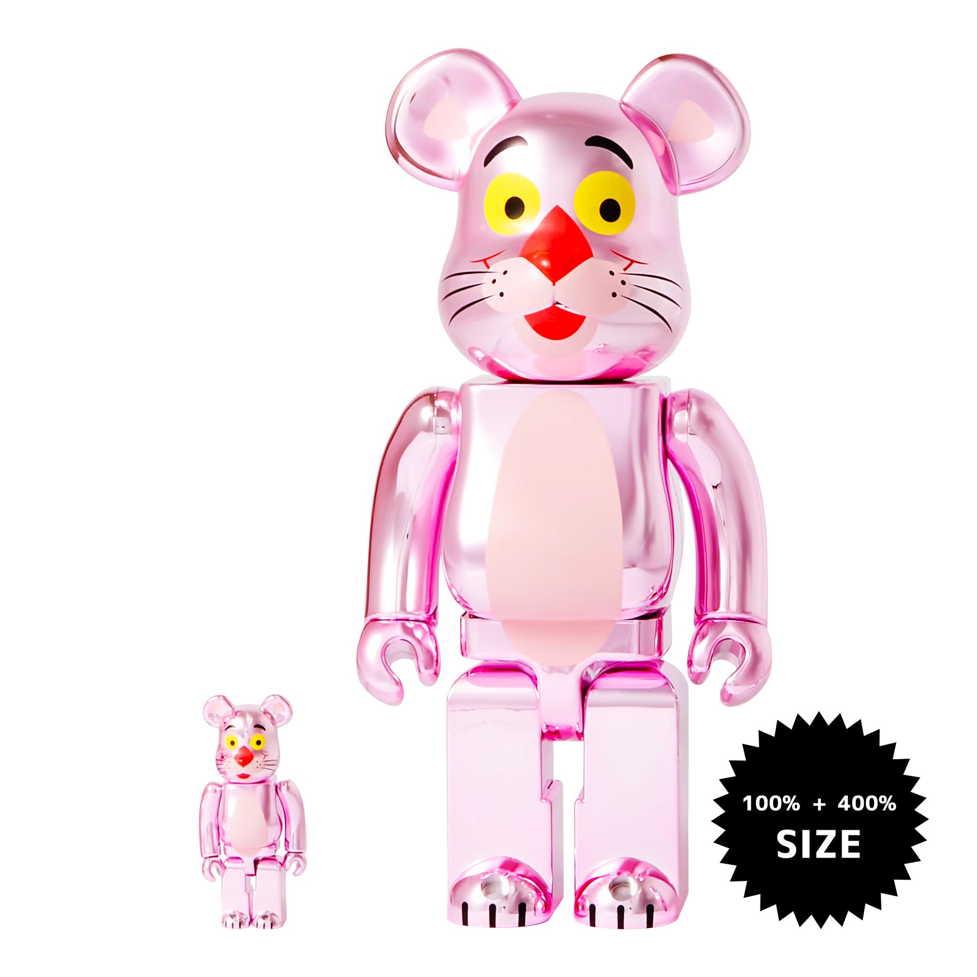 BE@RBRICK PINK PANTHER 100％ & 400％ | www.jarussi.com.br