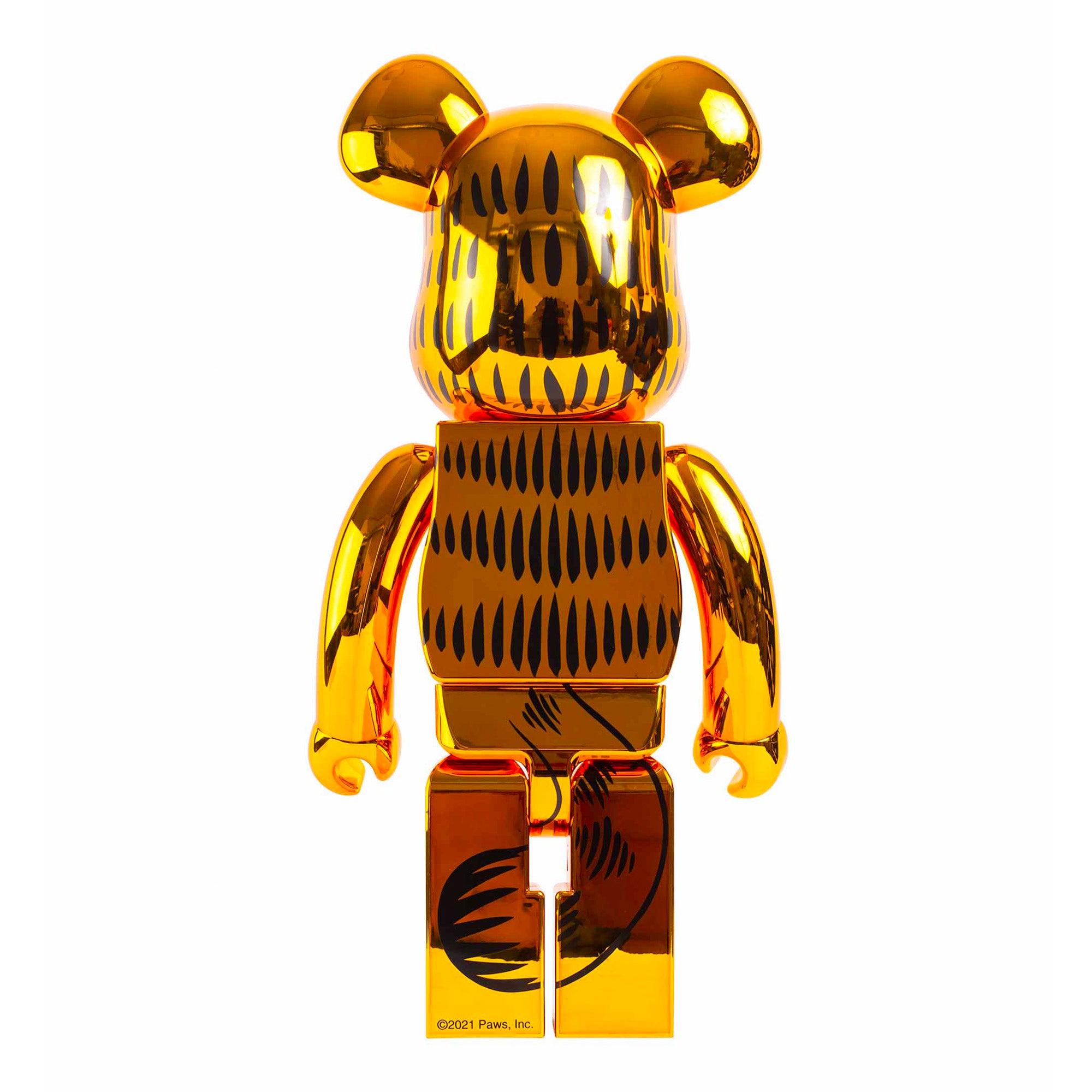 新品 BE@RBRICK GARFIELD GOLD CHROME 1000％ | myglobaltax.com