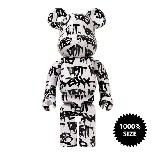 MEDICOM BEARBRICK 1000% ALFRED HITCHCOCK THE BIRDS Black/Red