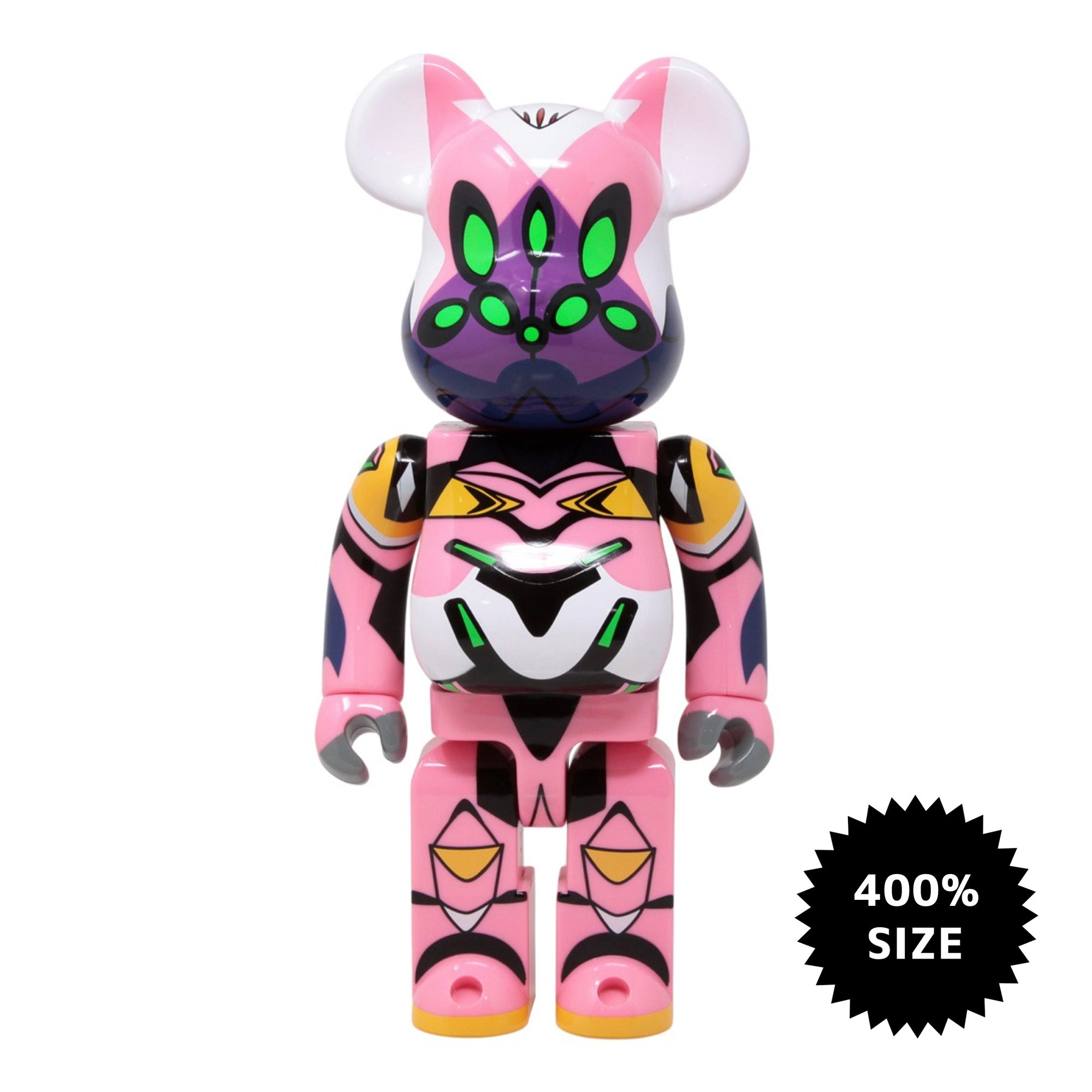 MEDICOM TOY: BE@RBRICK - Evangelion Eva-01 New Painted Ver. 100