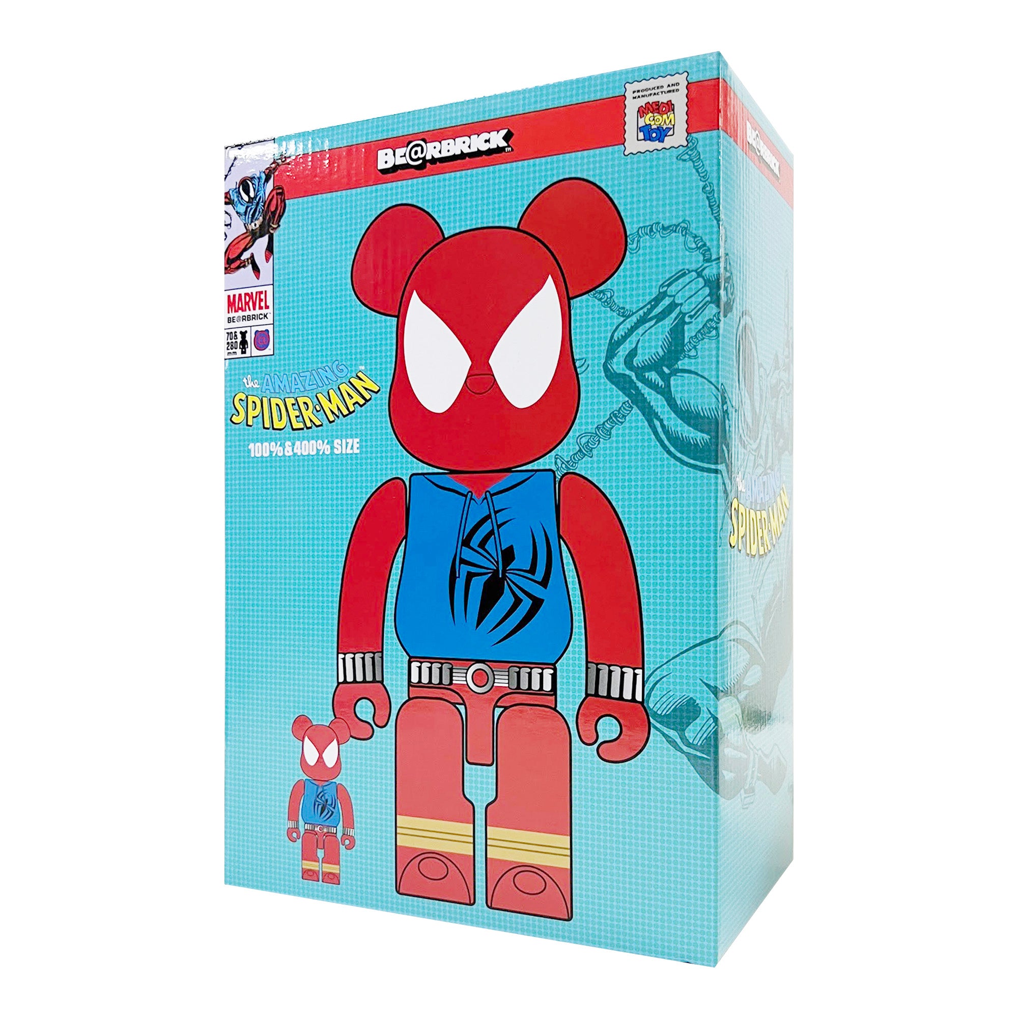 BE@RBRICK SPIDER-MAN 100 400 2種セット belgradesaxperience.com