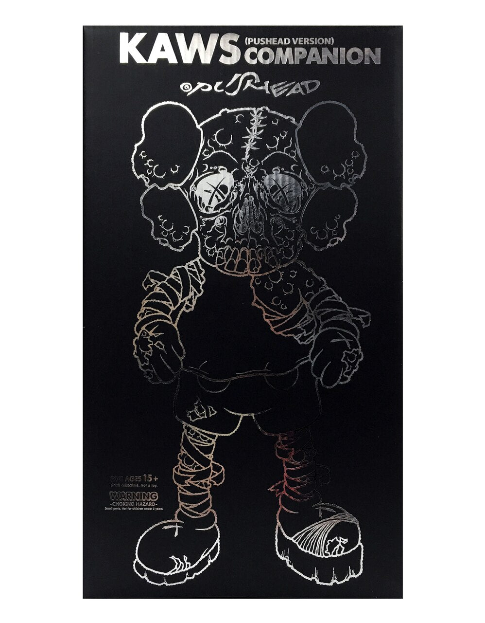 KAWS × PUSHEAD ステッカー パスヘッド カウズ Super7