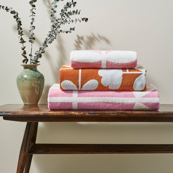 Stringa Mini Towel - Caramel / Rose –