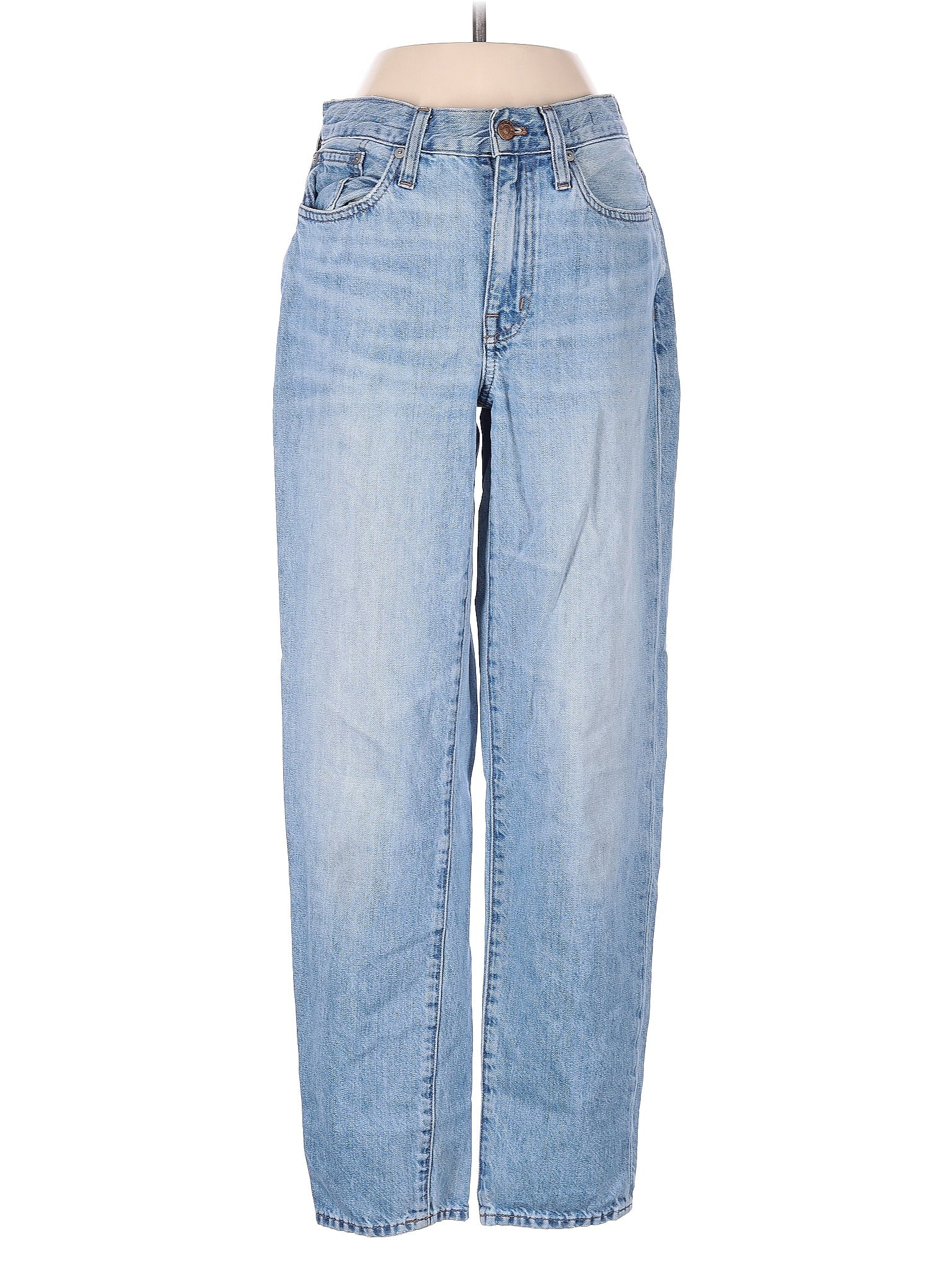image of High-Rise Boyjeans Jeans in Light Wash