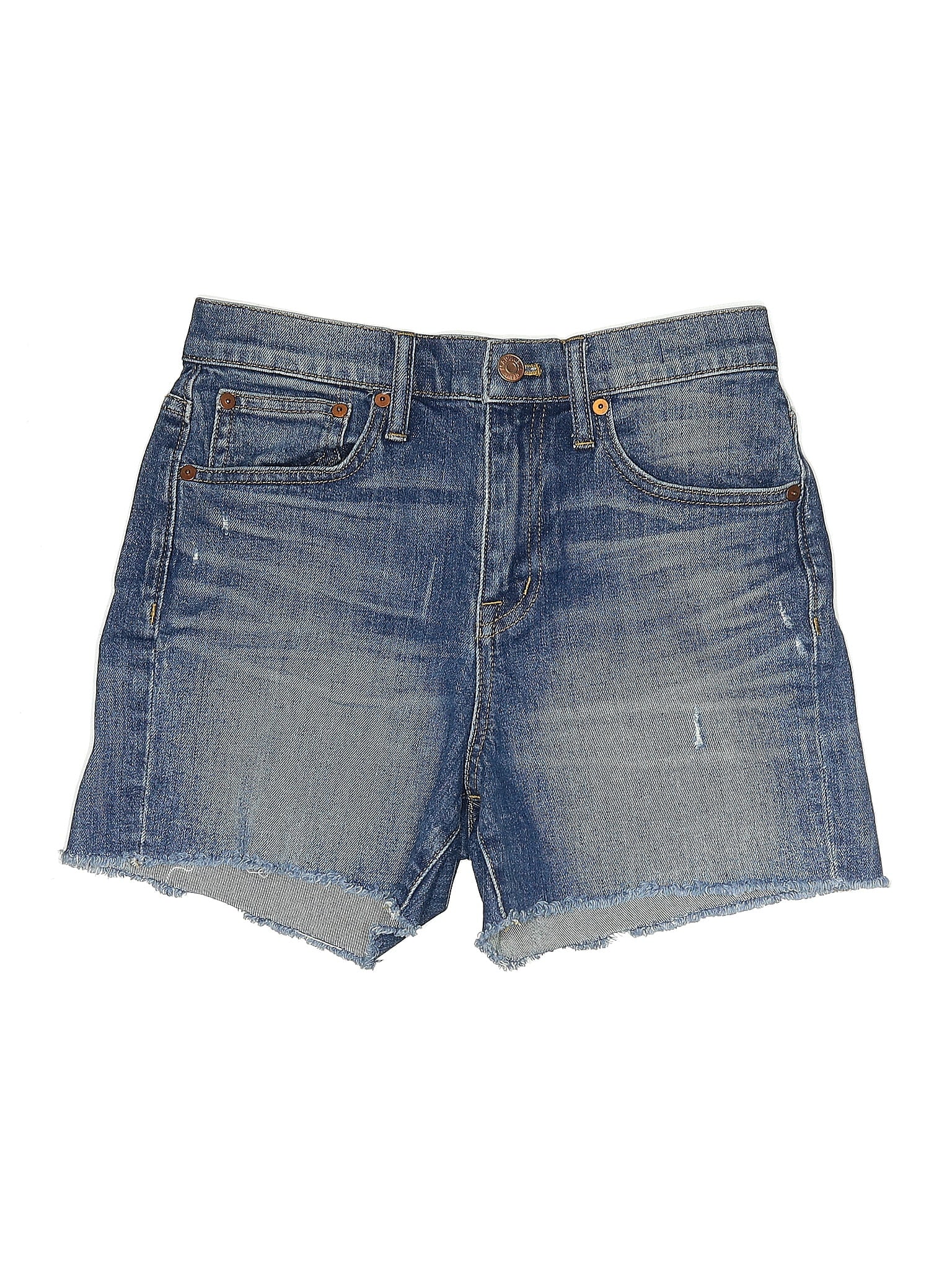 image of Denim Shorts in Medium Wash