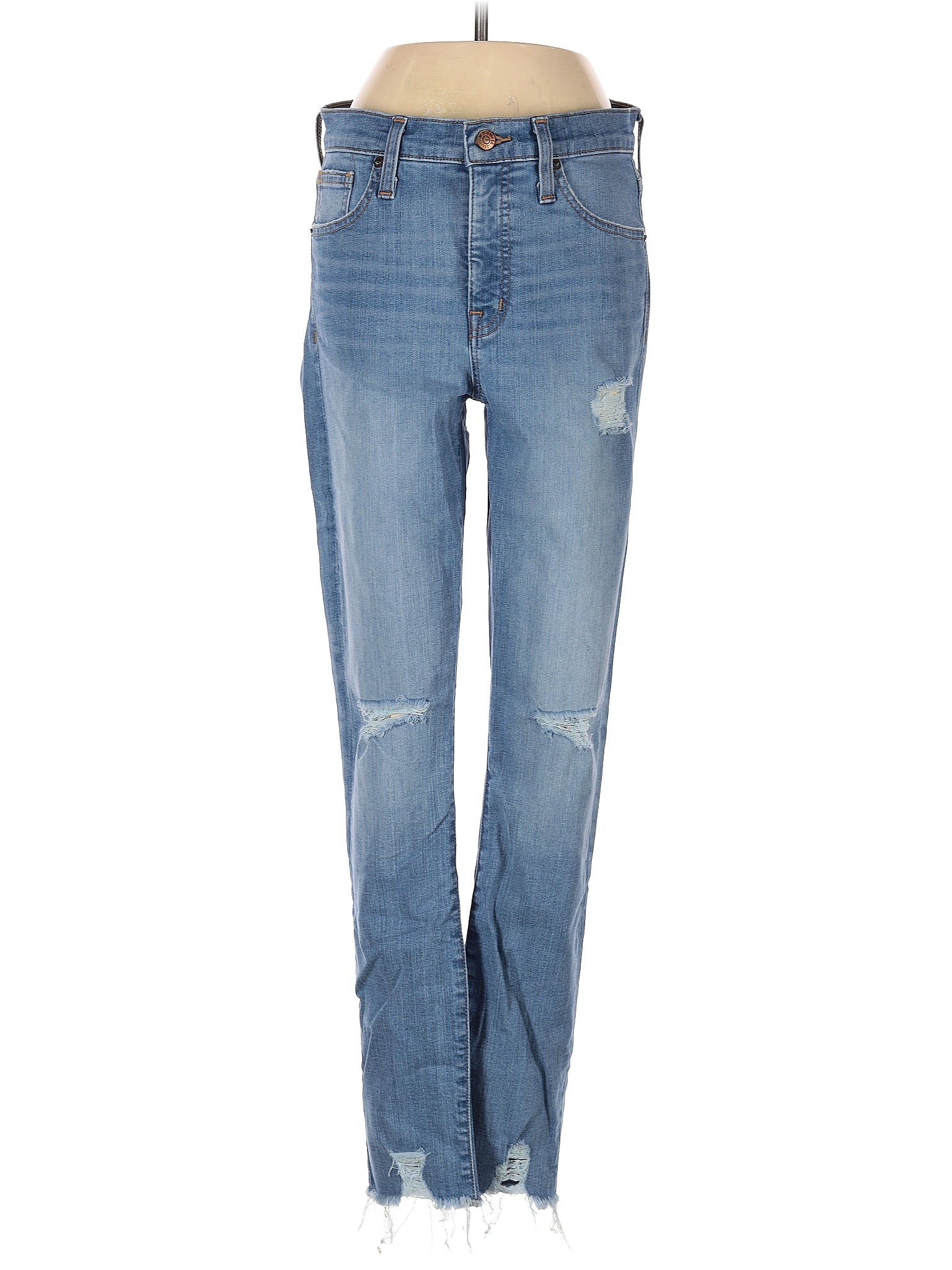 image of Mid-Rise Bootleg Jeans