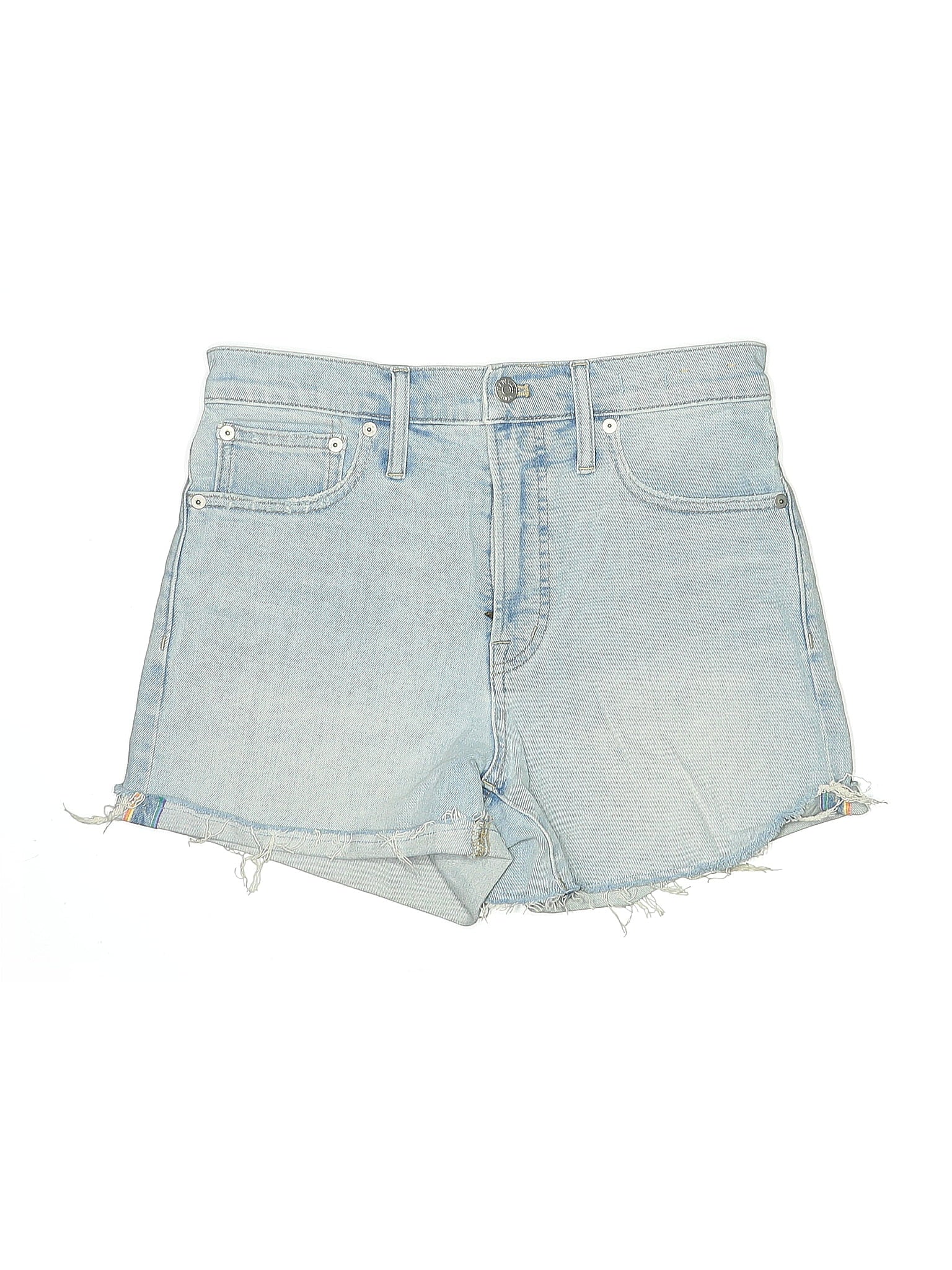 image of Denim Shorts in Light Wash