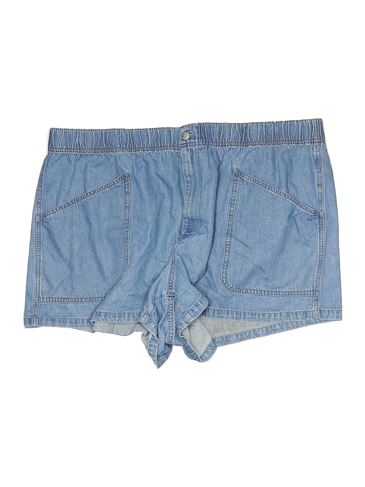 image of Denim Shorts in Light Wash