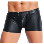 Patent Leather Tight Boxer Shorts