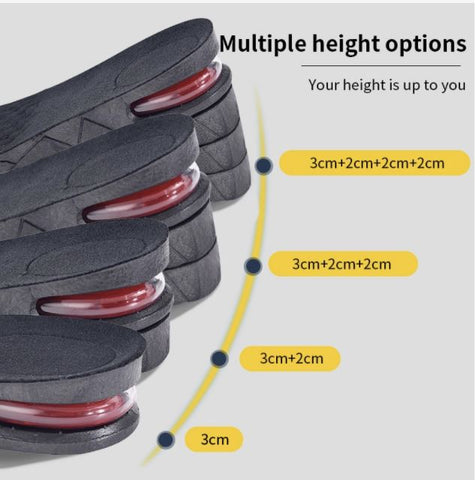 height insoles - adjustable