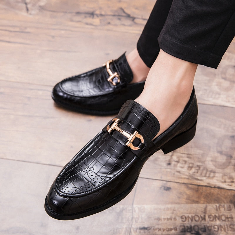 The Tamer - Italian Style Alligator Leather Loafers For Men top notch ...