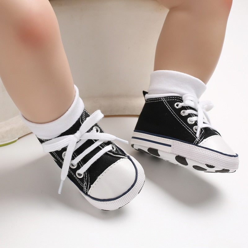 Blue Canvas Sneakers Shoes for babies/toddlers/new born