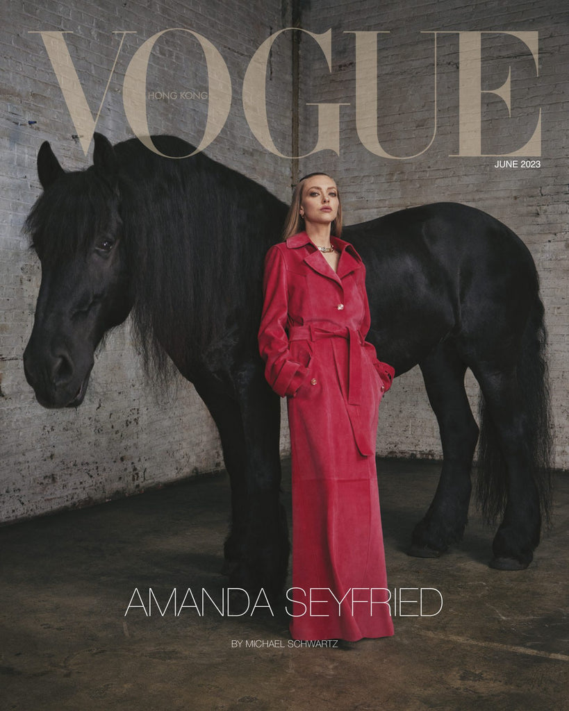 The Emmy-winning actress Amanda Seyfried Stars On Vogue Hong Kong’s 2023 Issue.